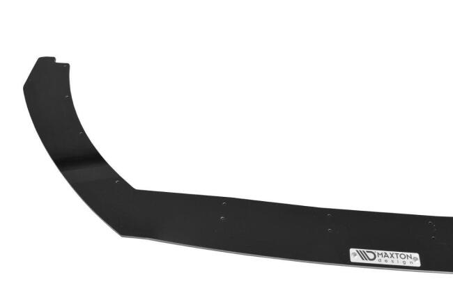 Maxton Design Street Pro Frontlippe V.2 für Ford Fiesta ST / ST-Line Mk8 Hochglanz schwarz