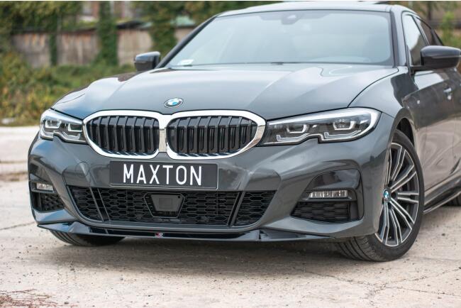 Maxton Design Frontlippe V.1 für BMW 3er G20 M Paket Hochglanz schwarz