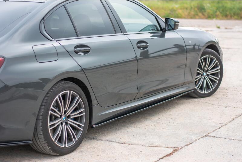 Schweller Seitenschweller für BMW 3er G20 M Paket Hochglanz schwarz