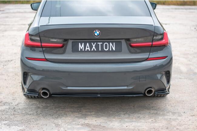 Maxton Design Heckdiffusor für BMW 3er G20 M Paket Hochglanz schwarz