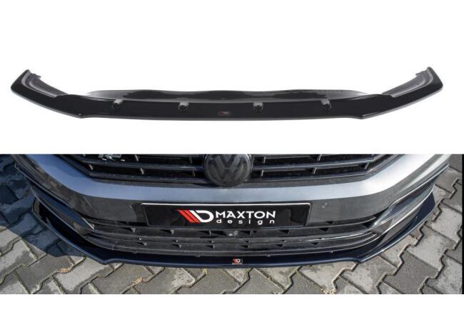 Maxton Design Frontlippe V.1 für VW Passat B8 R-Line...