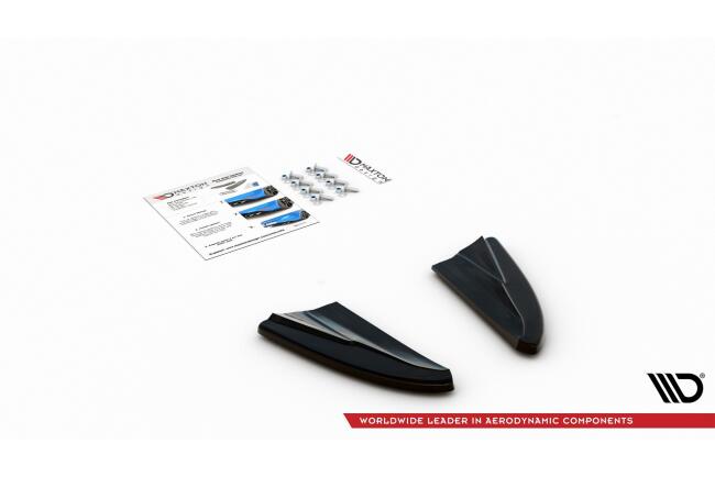 Maxton Design Diffusor Flaps für Volvo V40 Hochglanz...