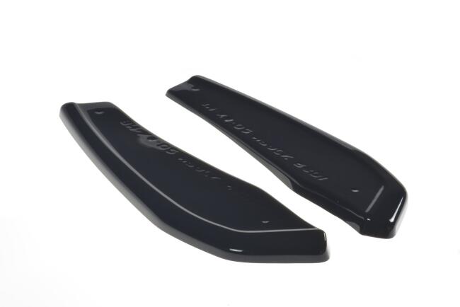 Maxton Design Diffusor Flaps für BMW X4 G02 M Paket Hochglanz schwarz