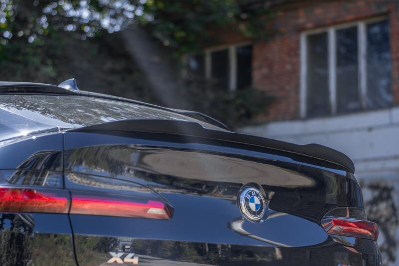 Spoiler Heckspoiler Lippe für BMW X4 G02 M Paket Hochglanz schwarz