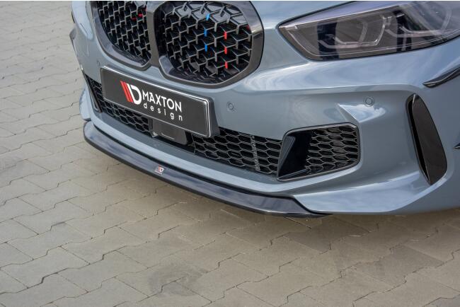Maxton Design Frontlippe V.3 für BMW 1er F40 M Paket / M135i Hochglanz schwarz