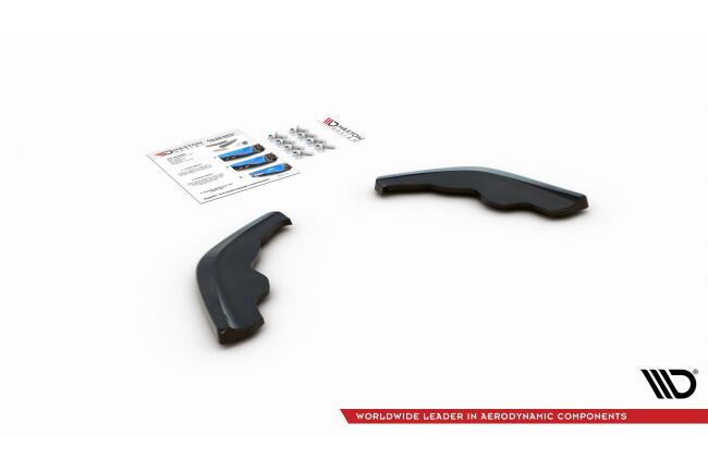 Maxton Design Diffusor Flaps V.1 für BMW 1er F40 M Paket Hochglanz schwarz