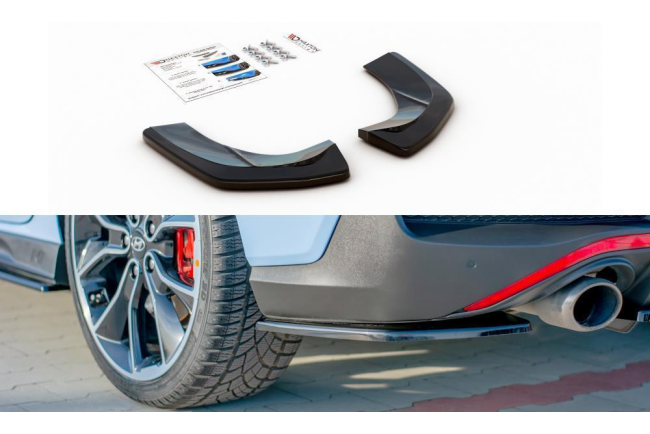 Maxton Design Diffusor Flaps für Hyundai I30 N Mk3...