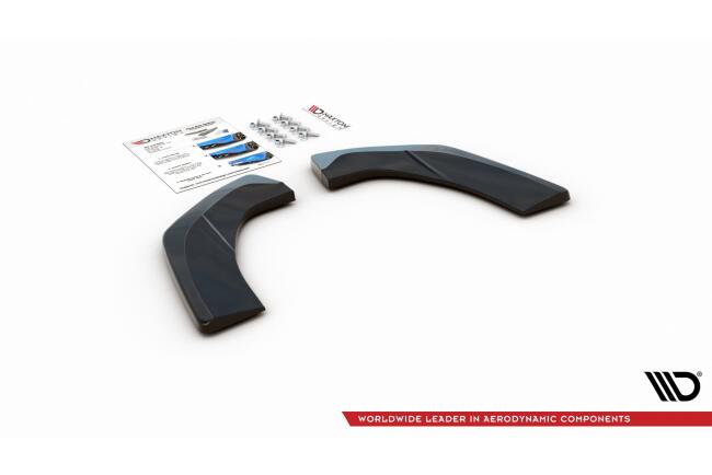 Maxton Design Diffusor Flaps für Hyundai I30 N Mk3 Fastback Hochglanz schwarz