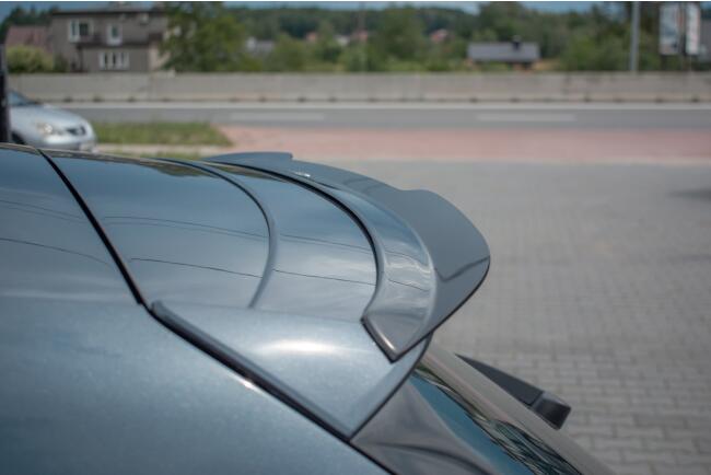 Maxton Design Heckspoiler Lippe für Seat Leon 3 (Typ 5F) Cupra ST Facelift Hochglanz schwarz