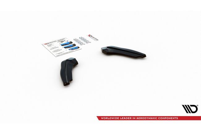 Maxton Design Diffusor Flaps V.1 für Ford Focus ST Mk4 Hochglanz schwarz