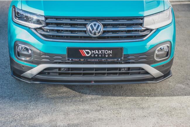 Maxton Design Frontlippe für VW T-Cross Hochglanz...