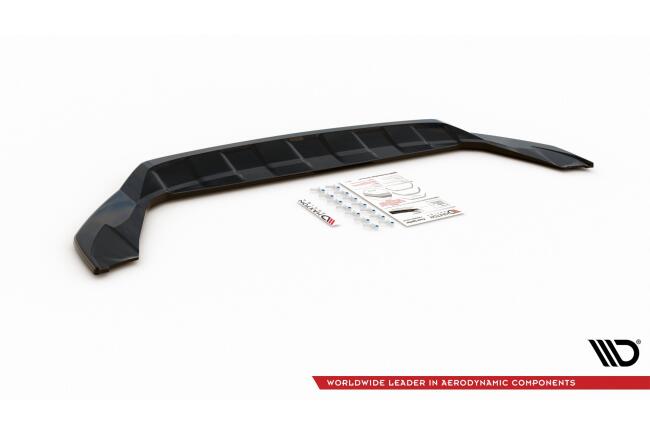 Maxton Design Frontlippe für VW T-Cross Hochglanz schwarz