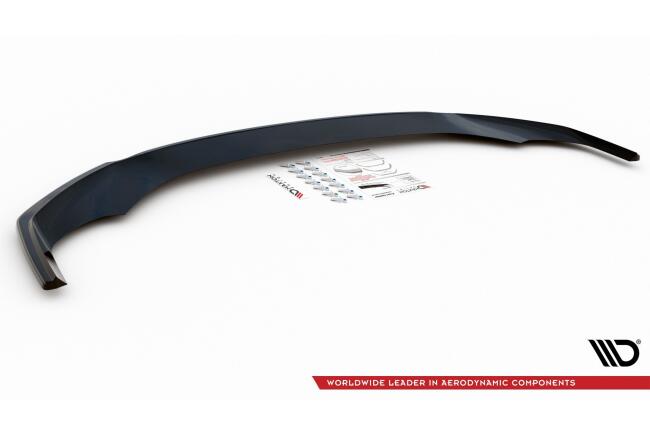 Maxton Design Frontlippe V.1 für Audi A7 C8 S-Line Hochglanz schwarz