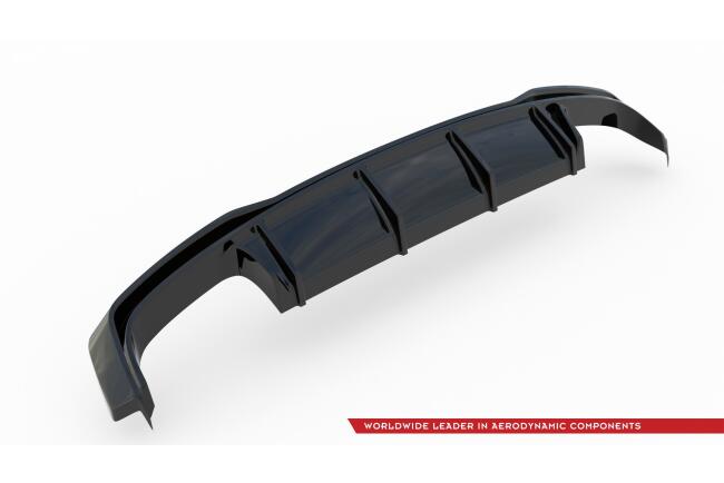 Maxton Design Heckdiffusor für Audi A7 C8 S-Line Hochglanz schwarz
