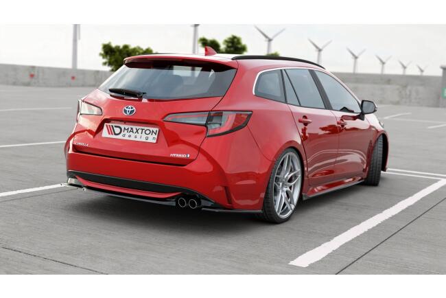 Maxton Design Heckdiffusor für Toyota Corolla XII E210 Touring Sports Hochglanz schwarz