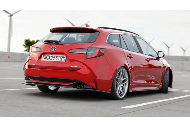 Maxton Design Heckdiffusor für Toyota Corolla XII E210 Touring Sports Hochglanz schwarz