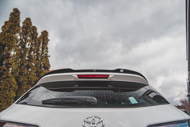 Maxton Design Heckspoiler Lippe für Toyota Corolla XII E210 Touring Sports Hochglanz schwarz
