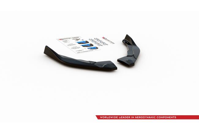 Maxton Design Diffusor Flaps für Toyota Corolla XII E210 Hatchback Hochglanz schwarz