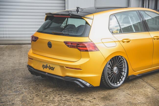 Maxton Design Heckdiffusor V.1 für VW Golf 8 Standard Hochglanz schwarz