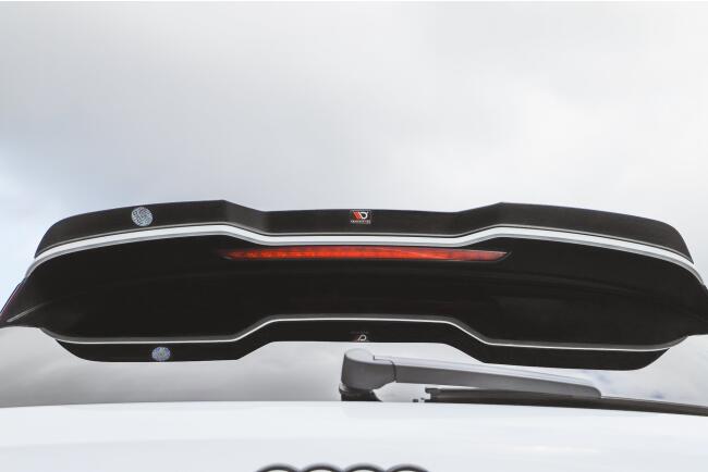 Maxton Design Heckspoiler Lippe V.3 für Audi RS3 8V Sportback (vor und nach Facelift) Hochglanz schwarz
