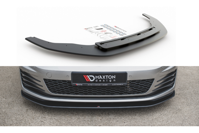 Maxton Design Street Pro Frontlippe V.2 für VW Golf 7 GTI / GTD schwarz
