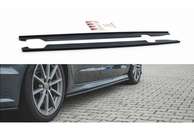 Maxton Design Seitenschweller (Paar) V.2 für Audi S6...