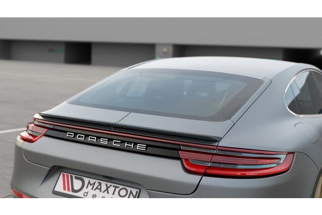 Maxton Design Heckspoiler Lippe für Porsche Panamera Turbo / GTS 971 Hochglanz schwarz