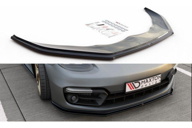 Maxton Design Frontlippe für Porsche Panamera Turbo...