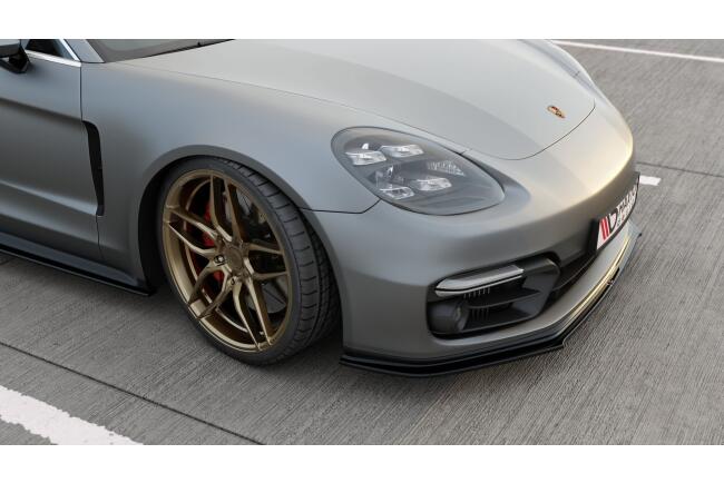 Maxton Design Frontlippe für Porsche Panamera Turbo...
