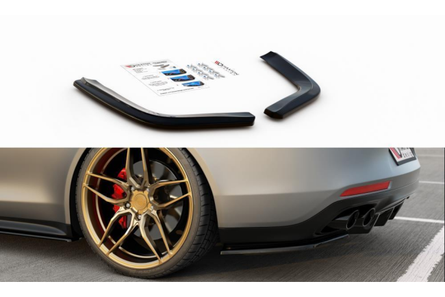 Maxton Design Diffusor Flaps für Porsche Panamera...