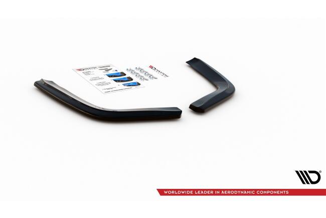 Maxton Design Diffusor Flaps für Porsche Panamera Turbo / GTS 971 Hochglanz schwarz
