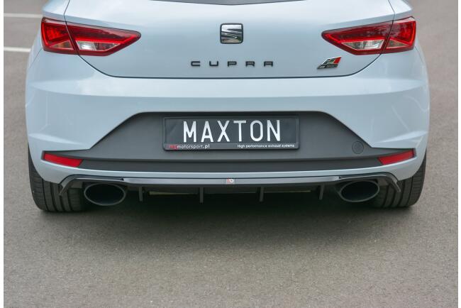 Maxton Design Heckdiffusor für Seat Leon 3 (Typ 5F)...