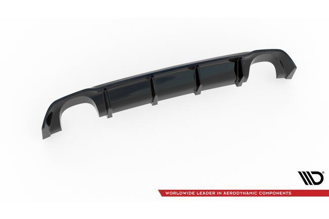 Maxton Design Heckdiffusor für Seat Leon 3 (Typ 5F) Cupra Hochglanz schwarz