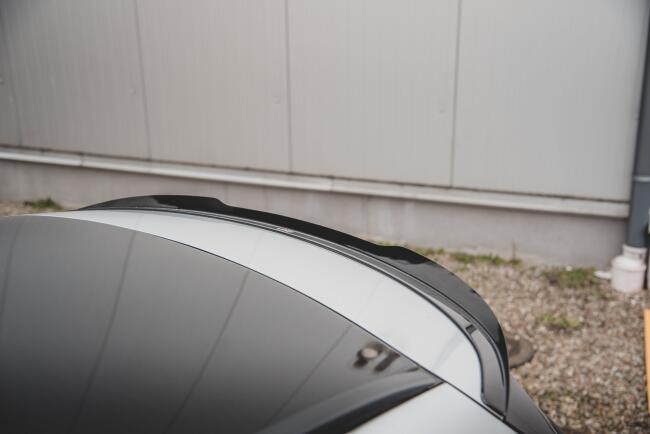Maxton Design Heckspoiler Lippe für Mercedes E63 AMG Kombi S213 Hochglanz schwarz