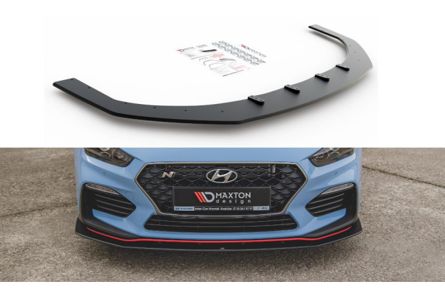 Maxton Design Racing Frontlippe für Hyundai I30 N...