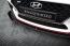 Maxton Design Street Pro Frontlippe V.2 für Hyundai I30 N Mk3 Hatchback / Fastback schwarz + Glanz Flaps