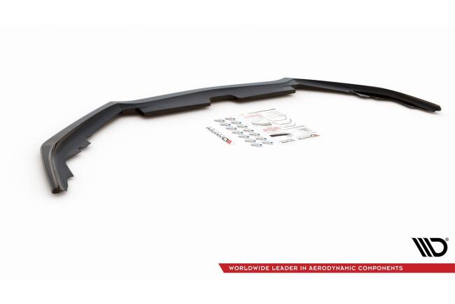 Maxton Design Frontlippe für Honda Accord VIII Mk8 (CU) Facelift Hochglanz schwarz
