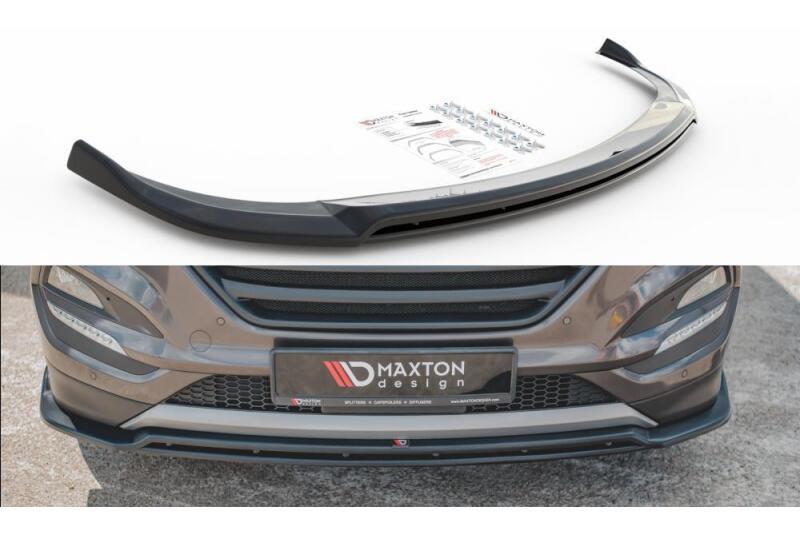 Maxton Design Frontlippe V.1 für Hyundai Tucson Mk3 Hochglanz schwarz