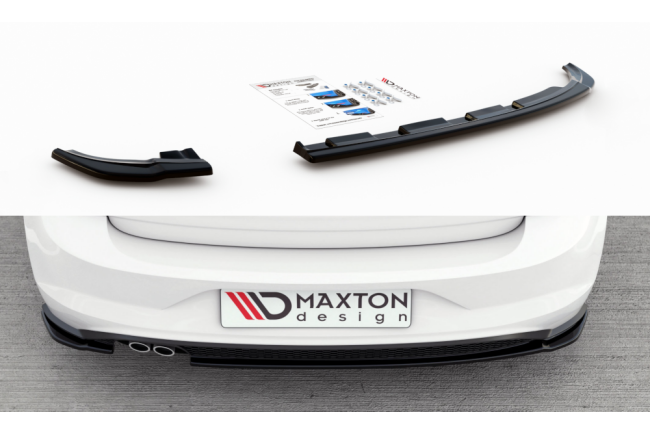 Maxton Design Diffusor Flaps V.2 für VW Polo 6 GTI...