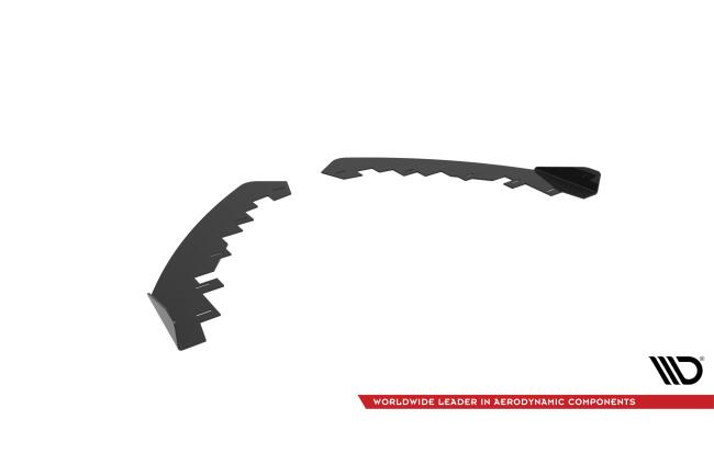 Maxton Design Street Pro Diffusor Flaps für Ford Focus ST / ST-Line Mk4 Hochglanz schwarz
