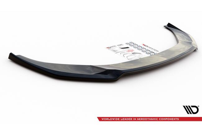 Maxton Design Frontlippe V.1 für Audi S6 / A6 S-Line C8 Hochglanz schwarz