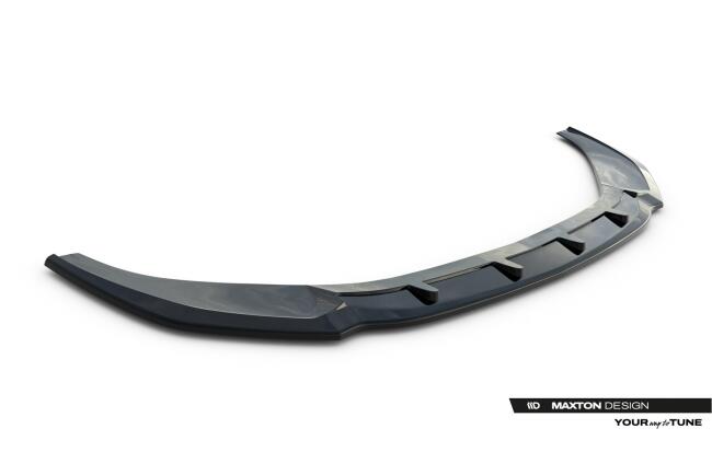 Maxton Design Frontlippe V.2 für Audi S6 / A6 S-Line C8 Hochglanz schwarz