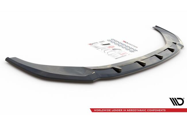 Maxton Design Frontlippe V.2 für Audi S6 / A6 S-Line C8 Hochglanz schwarz