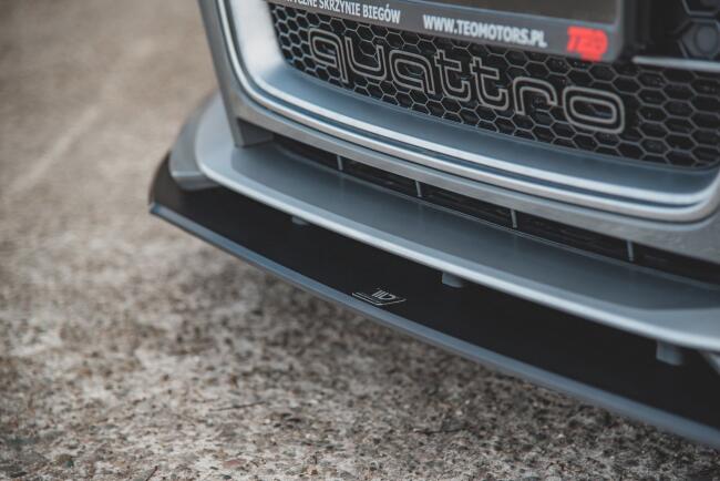 Maxton Design Street Pro Frontlippe V.3 für Audi RS3 8V Sportback vor Facelift rot