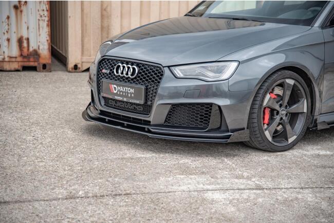 Maxton Design Street Pro Front Flaps für Audi RS3 8V Sportback vor Facelift