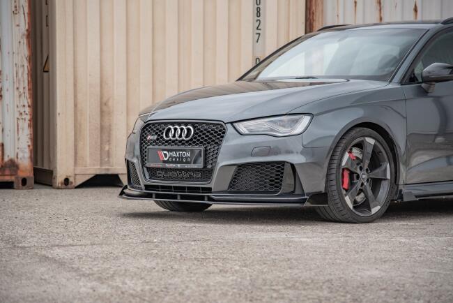 Maxton Design Street Pro Front Flaps für Audi RS3 8V Sportback vor Facelift