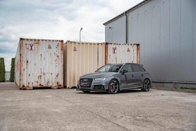 Maxton Design Street Pro Front Flaps für Audi RS3 8V Sportback vor Facelift