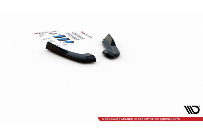 Maxton Design Diffusor Flaps V.2 für Ford Focus ST Mk4 Hochglanz schwarz