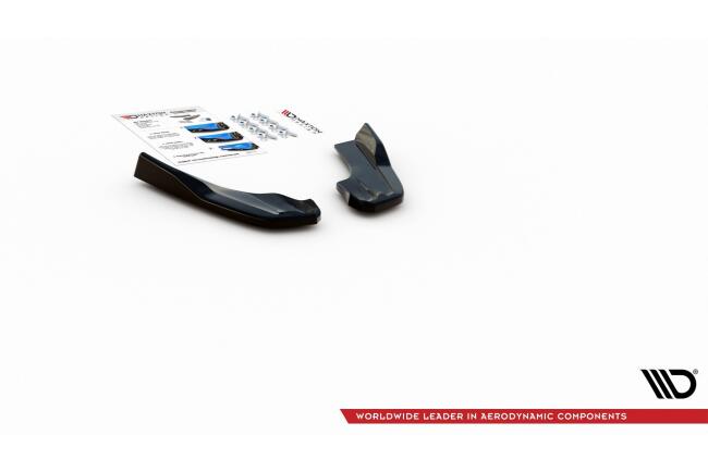 Maxton Design Diffusor Flaps V.3 für Ford Focus ST Mk4 Hochglanz schwarz