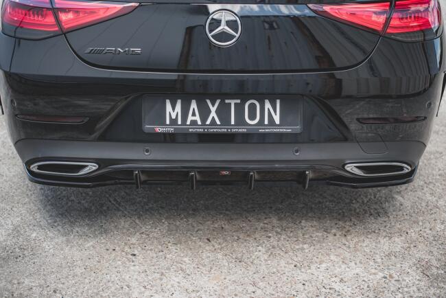 Maxton Design Heckdiffusor für Mercedes CLS C257...